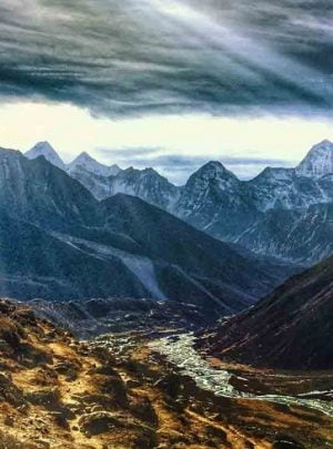 Dusa valley seen in our everest base camp trek