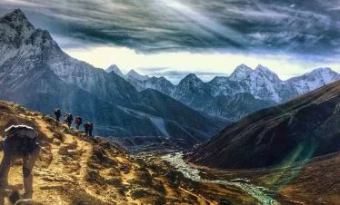 Dusa valley seen in our everest base camp trek
