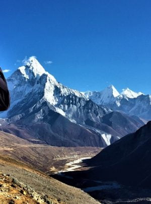 Photographing the beauty of Mt amadablam and the Pheriche valley