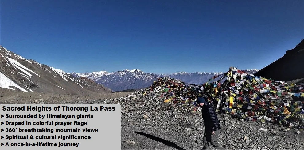 Annapurna 2 High Passes Trek 3 Trekker at nar phu during the trek.