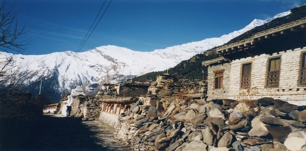 Tukuche village at Dhaulagiri