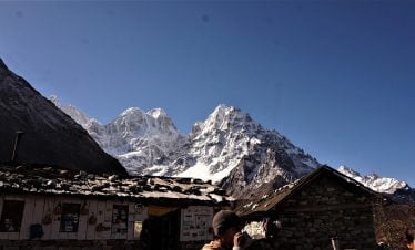 Local Teahouse on route to Kanchenjunga base camp trekking