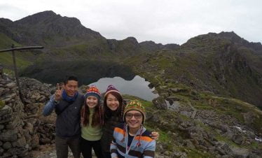 Group picture infront of Suryakunda lake in our Langtang gosainkunda trek
