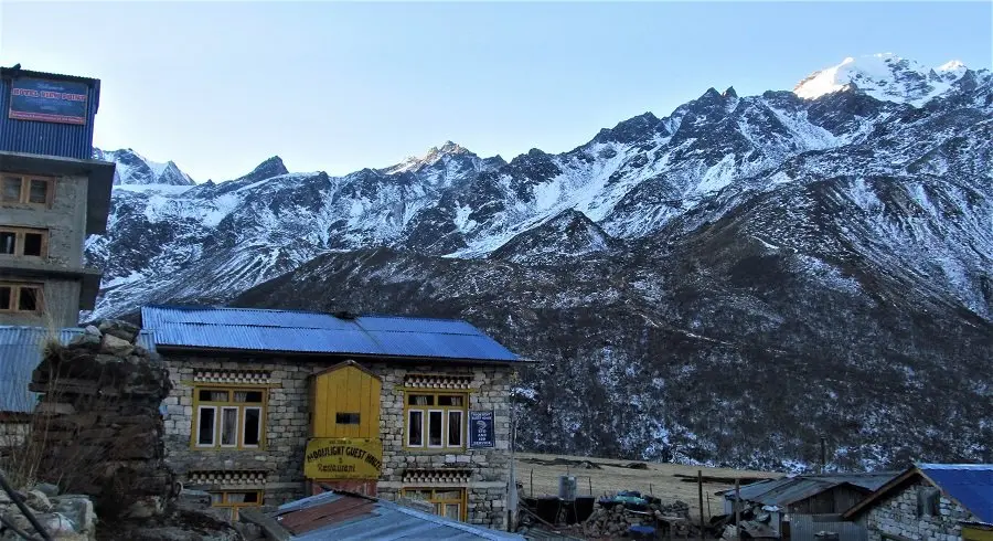 At the last village of Langtang valley - Kyanjing village at 3900 meters