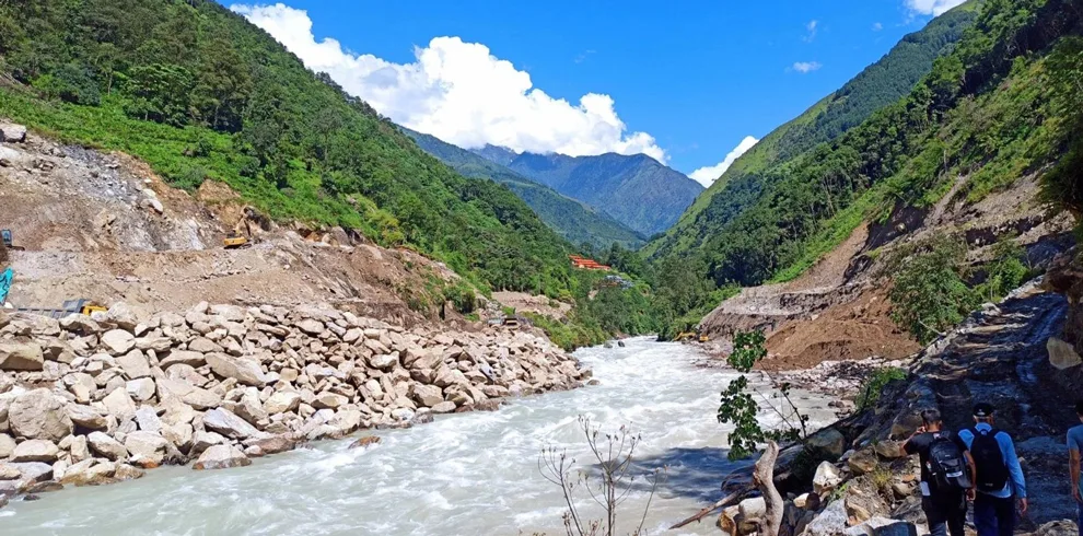 Following the river's lead