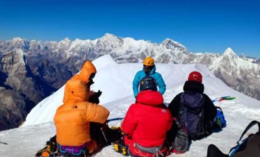 Take a beark at the summit before descending back to the base