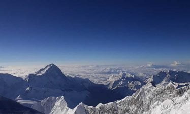 From the summit of Island peak - what you can see in the clear weather in island peak climbing