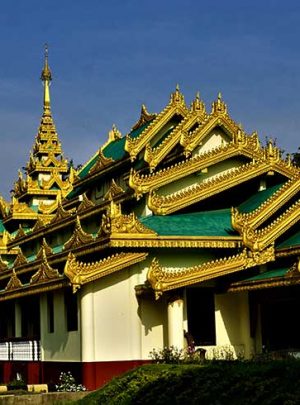 Thai monastery at Lumbini
