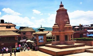 Sikhara style temple at Bhaktapur