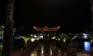 Evening beauty of the heritage city kathmandu