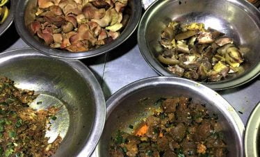 Traditional lunch item in a day tour to Kirtipur