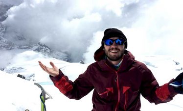 When it gets really cloudy while we are at the summit of Mera peak