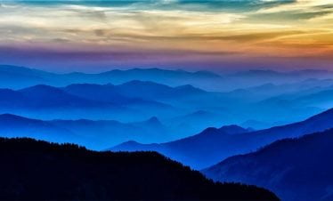 View of mountain range seen in chilling Nepal tour