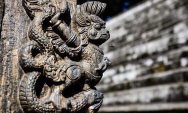 stone carving captured from one of the temple in Pashupatinath in our spiritual tour break