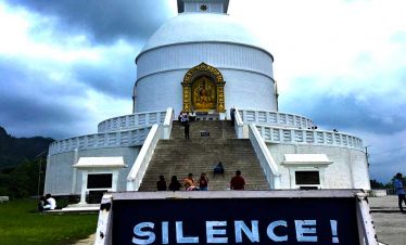 World peace stupa of Pokhara
