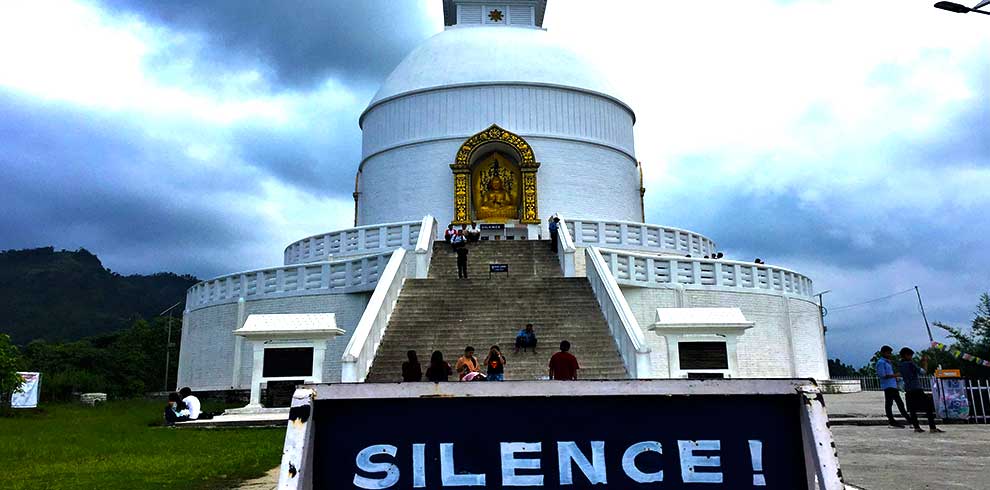 World peace stupa of Pokhara