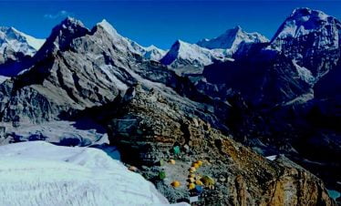 High Camp of Mera peak