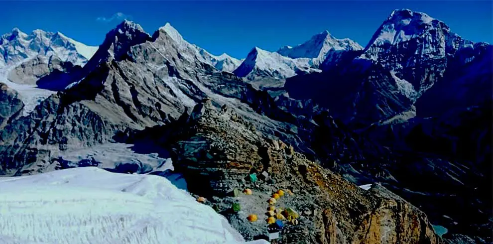 High Camp of Mera peak