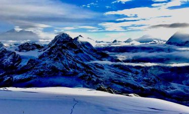 View from the Mera peak - near High camp