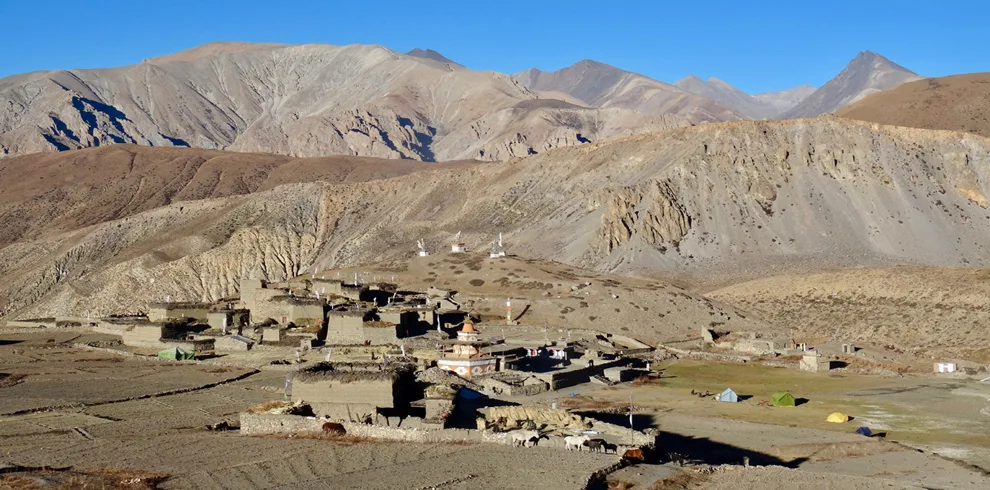 Drylands of the highlands - Tinje village