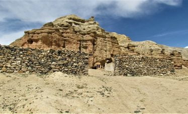Choser cave of Upper mustang - captured in our side trip from Lho manthang village during upper mustang trekking