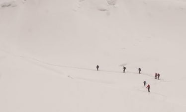 Yala peak climbing during winter - challenge accepted