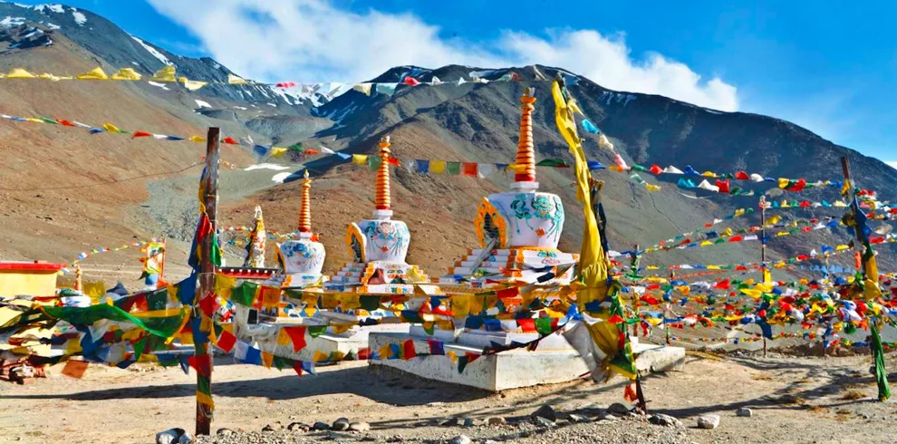 
Kunzum Do Nag Monastery watches over the trails of the high Himalayas