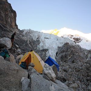 Pachherma Peak Climbing 1 Camping during pharchamo peak climbing