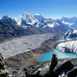 Gokyo Ri Hike - Self Guided Trekking Trip 1 Gokyo lake and mountains