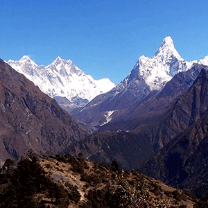 Everest Panorama Hike – Self Guided Trekking Trip 1 Panoramic everest view