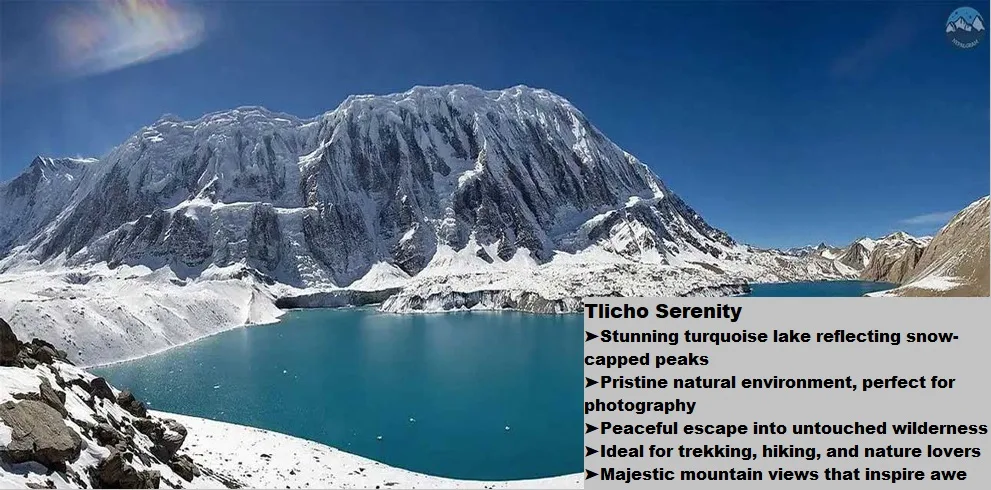 Tilicho Base Camp Trek 1 Where crystal waters meet snowy peaks—discover the magic of tlicho.