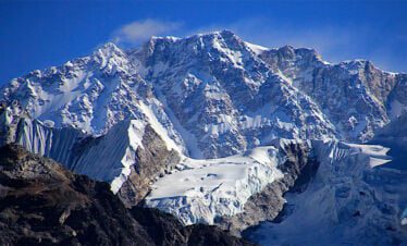 snow capped mountain