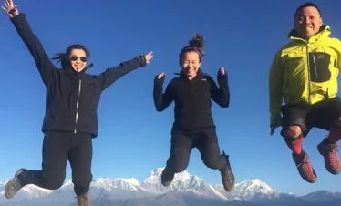 happy jump