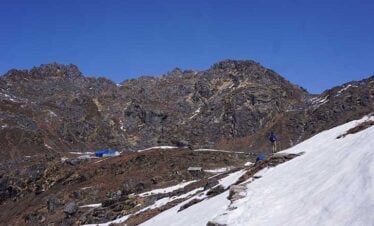 winter trek in panchpokhari sindhupalchwok
