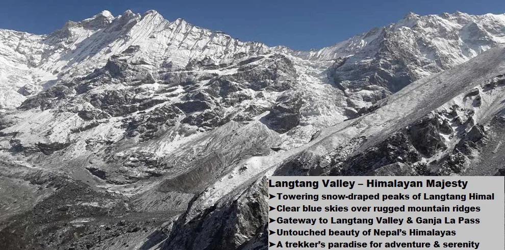 Langtang Valley Trek 4 Ganja la pass during langtang valley trek.