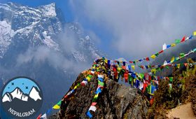Everest panorama view trek