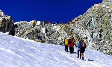 Jiri Everest Three high passes trek