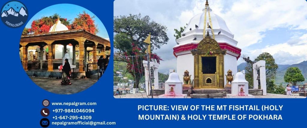 Lake side pokhara peaceful lake city bindabasini temple