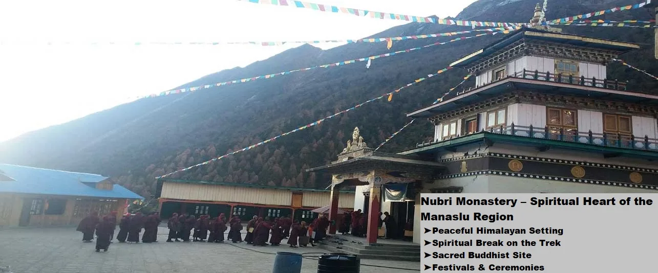 A peaceful pause during manaslu circuit trek nepal
