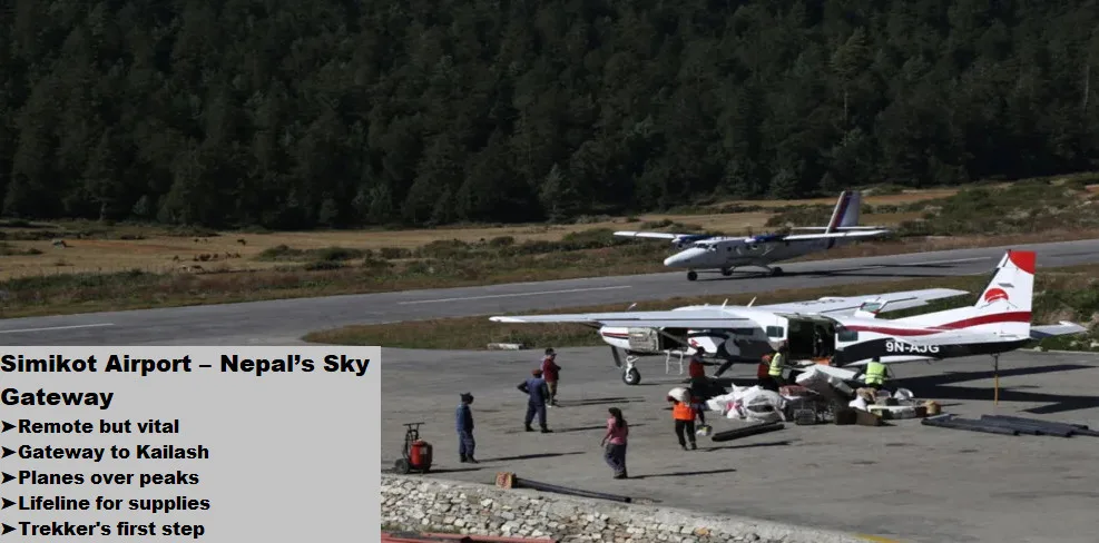 Limi Valley Trek 2 Simikot airport – nepal’s sky gateway