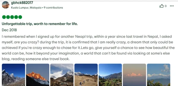 Annapurna base camp review