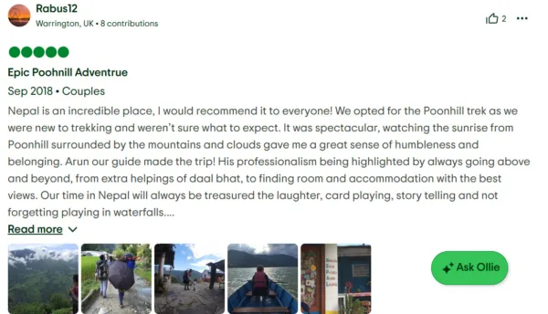 Poon hill trek review